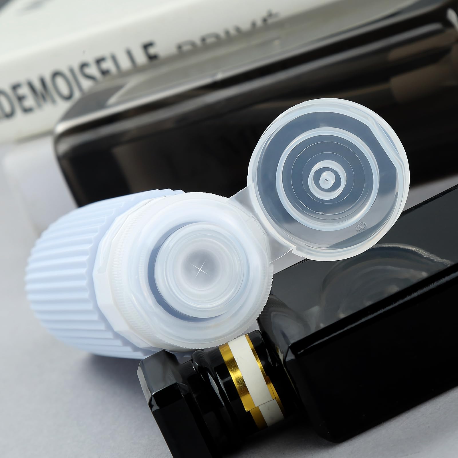 16-Piece Travel Bottle Set with Leak-Proof Silicone Squeeze Bottles – Reusable Toiletry Containers for Shampoo, Lotion, Makeup Remover (Grey)  | Other Colors Available in Store