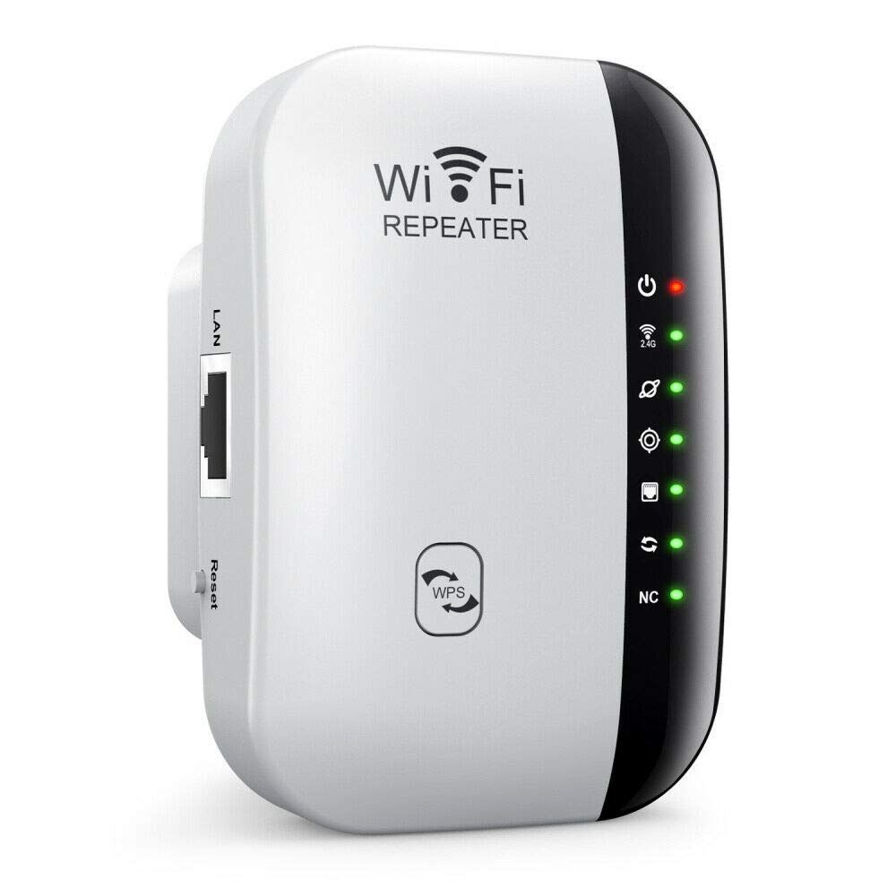 WiFi Extender, Generation WiFi Booster, Internet Booster with Ethernet Port, WiFi Range Extender, Covers Up to 5000 Sq.ft, 1-Tap Setup,Access Point,WiFi Extenders Signal Booster for Home(White)