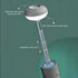 Portable Telescopic Camping Light with 5000mAh Battery – Rechargeable, IPX65 Waterproof, Magnetic & Multi-Mode Outdoor Lamp (Grey)