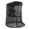 Outdoor Mosquito Net Chair Cover with Canopy – UV & Waterproof, Zippered Entry, Breathable Mesh Tent for Camping, Fishing, Beach Use (Black)
