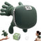 Hand-Like Neck & Shoulder Massager with 4D Kneading and Heat – Portable Massage Device for Back, Legs, and Neck Relaxation (Forest Green)