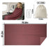 Premium Travel Blanket – Ultra-Soft Knit Wrap for Airplane, Car, Office Naps, and Gifts – Lightweight, Breathable, and Stylish with Storage Bag (Red)