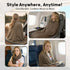 Premium Travel Blanket – Ultra‑Soft Knit, Lightweight, Portable Bag/Pillow Combo