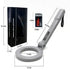 Portable Handheld Metal Detector with 180° Rotating Probe – Foldable Design, LED Indicator & Alarm, Ideal for Security Checks, Schools, Airports, and Outdoor Use (Gray)