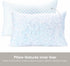 Queen Size Cooling Pillow with Shredded Memory Foam & Gel Infusion – Adjustable Loft, Breathable Dual-Sided Cover, 20" x 30" (Blue) | Other Sizes Available in Store
