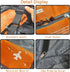 Compact Foldable Travel Duffel Bag – Lightweight Carry-On for Weekend Trips, Overnight & Gym Use (Orange) | Other Colors Available In-Store
