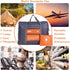 Compact Foldable Travel Duffel Bag – Lightweight Carry-On for Weekend Trips, Overnight & Gym Use (Orange) | Other Colors Available In-Store