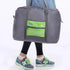 Compact Foldable Travel Duffel Bag – Lightweight Carry-On for Weekend Trips, Overnight & Gym Use (Green) | Other Colors Available In-Store