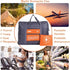 4-Pack Foldable Travel Duffel Bag Set – Compact Carry-On Luggage in Pink, Blue, Green & Orange | Perfect for Family Trips, Gifts & Organized Travel