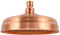 8-Inch Rainfall Shower Head, High-Pressure Antique Copper Showerhead with 360° Adjustable Ball Joint for Bathroom, Hotel, Gym (Antique Red)