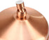 8-Inch Rainfall Shower Head, High-Pressure Antique Copper Showerhead with 360° Adjustable Ball Joint for Bathroom, Hotel, Gym (Antique Red)