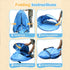 Pop Up Beach Tent: 2-3 Person UPF 50+ Sun Shelter with Carry Bag – Quick-Setup Shade for Beach/Camping(L)