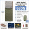 Ultralight 1.5lbs Sleeping Bag 50-70°F for Warm Weather
Waterproof nylon shell, breathable polyester fill, 2-way zipper for double bag use, machine washable, for teens & adults(Olive Green)