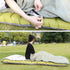 Ultralight 1.5lbs Sleeping Bag 50-70°F for Warm Weather
Waterproof nylon shell, breathable polyester fill, 2-way zipper for double bag use, machine washable, for teens & adults(black)