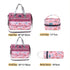 Newborn Diaper Bag Set with Changing Pad – 4-Piece Baby Organizer, Large Capacity Mom Backpack, Insulated Bottle Sleeve & Lunch Bag, Travel Diaper Bag for Moms (Red)