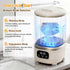 Portable Mini Washer 3L for Baby Clothes & Underwear with Spin Dry - White