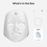 7-Color Facial Light Mask for Home Skincare – Rechargeable LED Beauty Device with 270 LEDs, One-Touch Control & Auto-Timer (Black with Gold Trim)   | Other Colors Available in Store