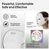 7-Color Facial Light Mask for Home Skincare – Rechargeable LED Beauty Device with 270 LEDs, One-Touch Control & Auto-Timer (Black with Rose Gold Trim)   | Other Colors Available in Store