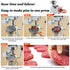 Hamburger Patty Maker & Burger Press – Kitchen Meat Molding Machine for Perfect Patties, Available in 100mm / 130mm / 150mm Sizes, 130mm (silver)