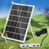 6W 5V Solar Panel USB Charger – 4 USB Ports for Fans & Electronic Devices, Solar Battery Charger with Aluminum Frame, Portable Outdoor Power Solution(silver)