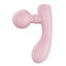 Rechargeable Dual-Head Vibrating Fascia Massager – Portable Handheld Muscle Relaxer for Deep Tissue Relief and Everyday Recovery(Pink)