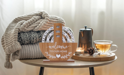 Wooden Perpetual Calendar with 