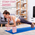 Yoga Block, 2 Pack High-Density Non-Slip EVA Foam Exercise Brick
9"x6"x3" Supportive & Lightweight Props for Yoga, Pilates, Meditation, and Stretching, Exercise Equipment for Home(pink)