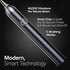 Electric Toothbrush for Adults & Kids, Rechargeable Electric Toothbrush for Ages 12+ and Adults, with 8 Brush Heads, Storage Box & Charging Stand, Up to 180 Days Battery Life(black)