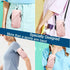 Universal Running Phone Arm Band – Waterproof, Dual Pocket, Adjustable Strap, Breathable Mesh, Fits Phones Up to 6.7 Inches, Crossbody & Waist Clip (Pink)
