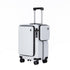 20-Inch Hardshell Luggage with Wheels – Scratch-Resistant Suitcase with Four Multi-Directional Wheels for Easy Travel(Black)