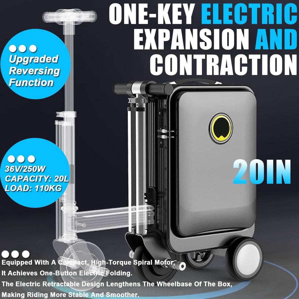 Electric Rideable Suitcase 20