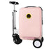 Electric Rideable Suitcase 20",250W Motorized Scooter Luggage for Adults, USB Charging expandable Carry on Luggage with Wheels, Load-Bearing Capacity 110kg-Speed: 12km/h(Pink)
