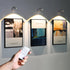 Rechargeable LED Wall Spotlight for Art – Wireless Motion Sensor Picture Light with Remote, 3 Color Temperatures, Dimmable & Adjustable Head, No Wiring Needed (White)