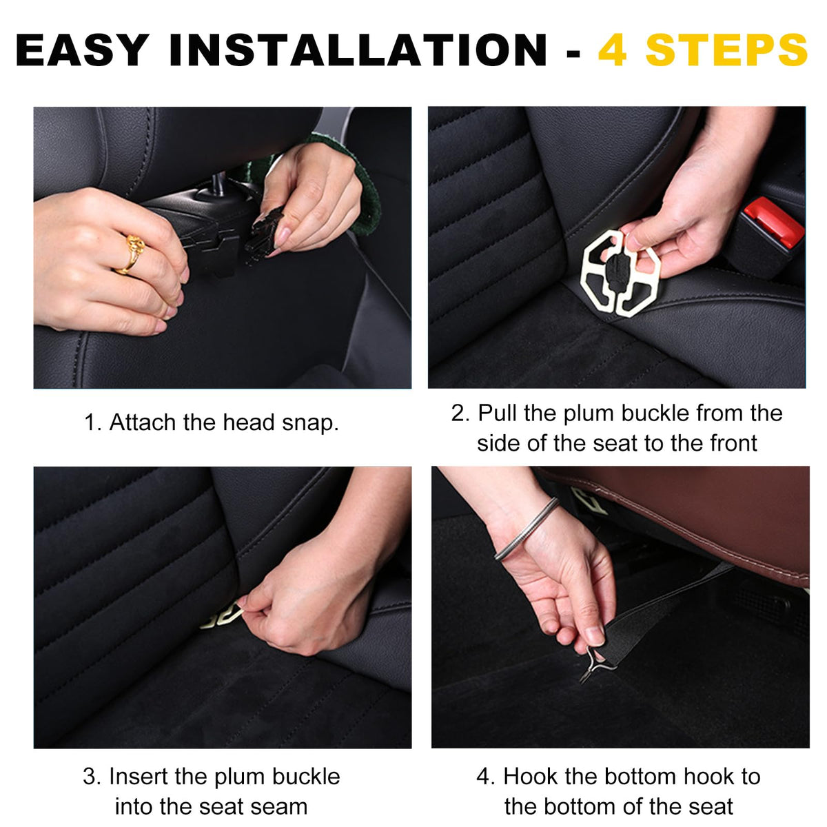 Car Back Seat Organizer with Foldable Table Tray – Universal Rear Seat Storage Bag, Multi-Pocket Holder for Tablet, Drinks & Essentials (Coffee)