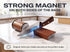 2-in-1 Knife Sharpener Set for Home & Kitchen, Sharpens Blades Fast & Easy (brown)