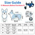 Small Adjustable Dog Wheelchair - Mobility Aid for Disabled Pets with Back Leg Issues - Leg Brace & Hip Support(blue)