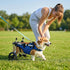 Small Adjustable Dog Wheelchair - Mobility Aid for Disabled Pets with Back Leg Issues - Leg Brace & Hip Support(blue)