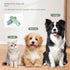 2Pack 360° Pet Dental Finger Brush for Dogs and Cats, Silicone Bristle Toothbrush, Plaque Removal Tool for All Breeds, Puppies, Kittens(Beige)