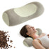 Organic Buckwheat Cervical Pillow – Ergonomic Neck Support for Side and Back Sleepers, Adjustable Firmness with Removable Cover, Natural Pain Relief for Neck and Shoulder Tension (Warm White)