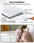 Shatterproof Acrylic Mirror Tiles 4‑Pack – 8"×8", Peel‑&‑Stick Wall Mirrors