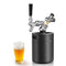 Mini Keg Growler Tap System, 64OZ Pressurized Stainless Steel Beer Keg
Durable Beer Dispenser System, with CO2 Regulator &Self-Closing Faucet, Portable, Keep Fresh, for Homebrew Draft Beer(Black)