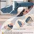 Gypsum Board Cutter with Tape Measure, Pencil and 5 Blades
Multifunctional Panel Cutter for Drywall, Built-in Tape for Precise Cuts, Complete Tool Kit with Replacement Blades(Slate Blue)