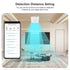 2Pack WiFi Human Presence Sensor: Smart Motion Sensor with App Notification Alerts, mmWave Radar Detector, Zone Positioning, Human Body Exists Sensor for Home Security & Home Automation(White)