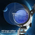 Telescope for Adult, 70mm Aperture 400mm Portable Telescope with Tripod, Finder Scope, Phone Adapter, Carrying Bag, Astronomical Refractors Telescopes for Kids Beginners Adults(Black)