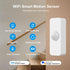 Smart WiFi Motion Sensor with App Alerts – 128° Detection, 6m Range, No Hub Required, Voice Control & Automation (White)