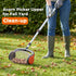 Acorn Picker Upper Roller with Foot Release Nut Gatherer
Adjustable Aluminum Handle, Ergonomic Grip and 1 Gal Bag for 1"-2.4" Walnuts, Pecans, Sweet Gum Balls and Golf Balls(Gray)