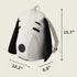 Cute Dog Face Backpack for Kids & Teens – White Cartoon Animal School Bag with Long Ears, Large Capacity Daypack for Girls and Boys (White)