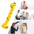 Giraffe Ultrasonic Height Tracker for Kids – Fun Wall-Mounted Growth Measuring Device for Home, Daycare & Pediatric Clinic (Yellow)