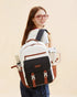 School Backpack for Teens & Students – Large Capacity Laptop Bag with 15.6 Inch Compartment, Waterproof Fabric & Multiple Pockets, Ideal for College, Travel, and Daily Use (Brown)
