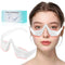 Eye Contour Beauty Goggles – Portable Anti-Aging Eye Massager with Vibration & Light Function, Lightweight Design for Wrinkle Reduction and Dark Circle Minimization – Ideal for Daily Skincare Routine (White)